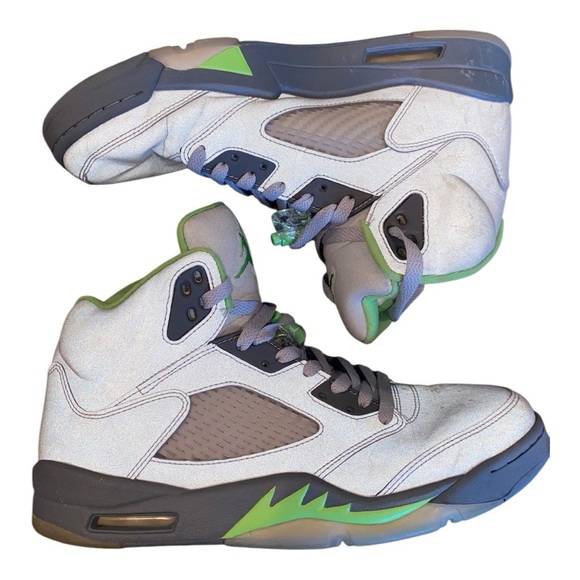 Nike Other - VTG Nike Air Jordan 5 Retro Green Bean Size 10 *Rare*2006🔥CLEAN ORIGINAL